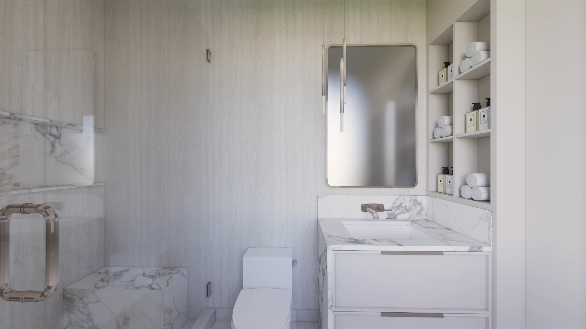 Bathroom interior by Kaylee Antoon